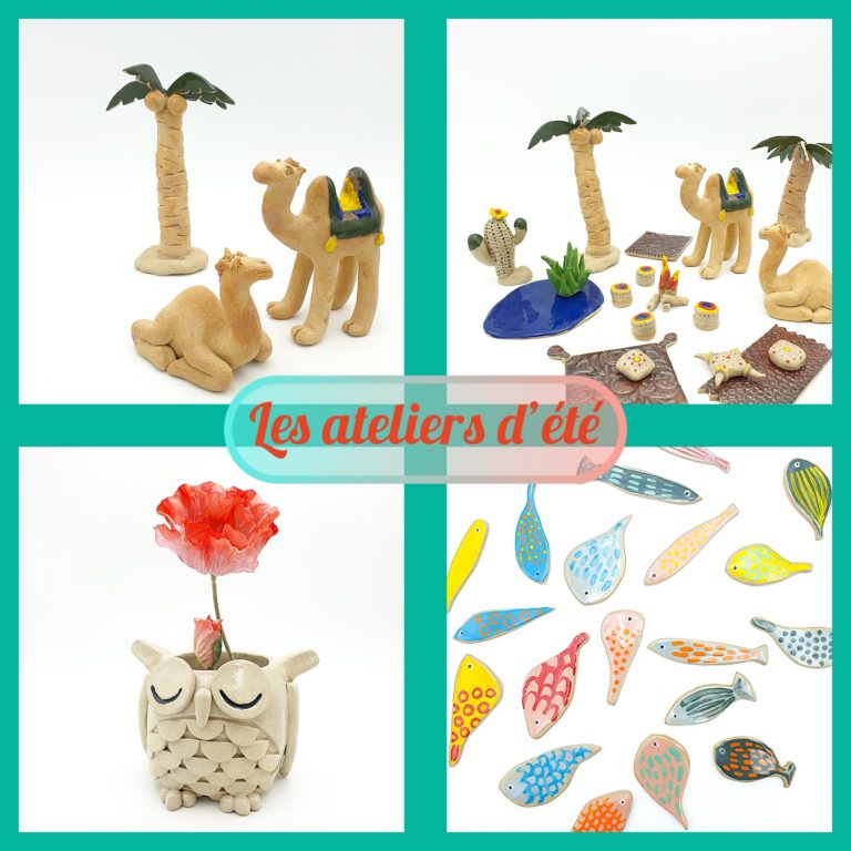 Les ateliers ceramiques d'été